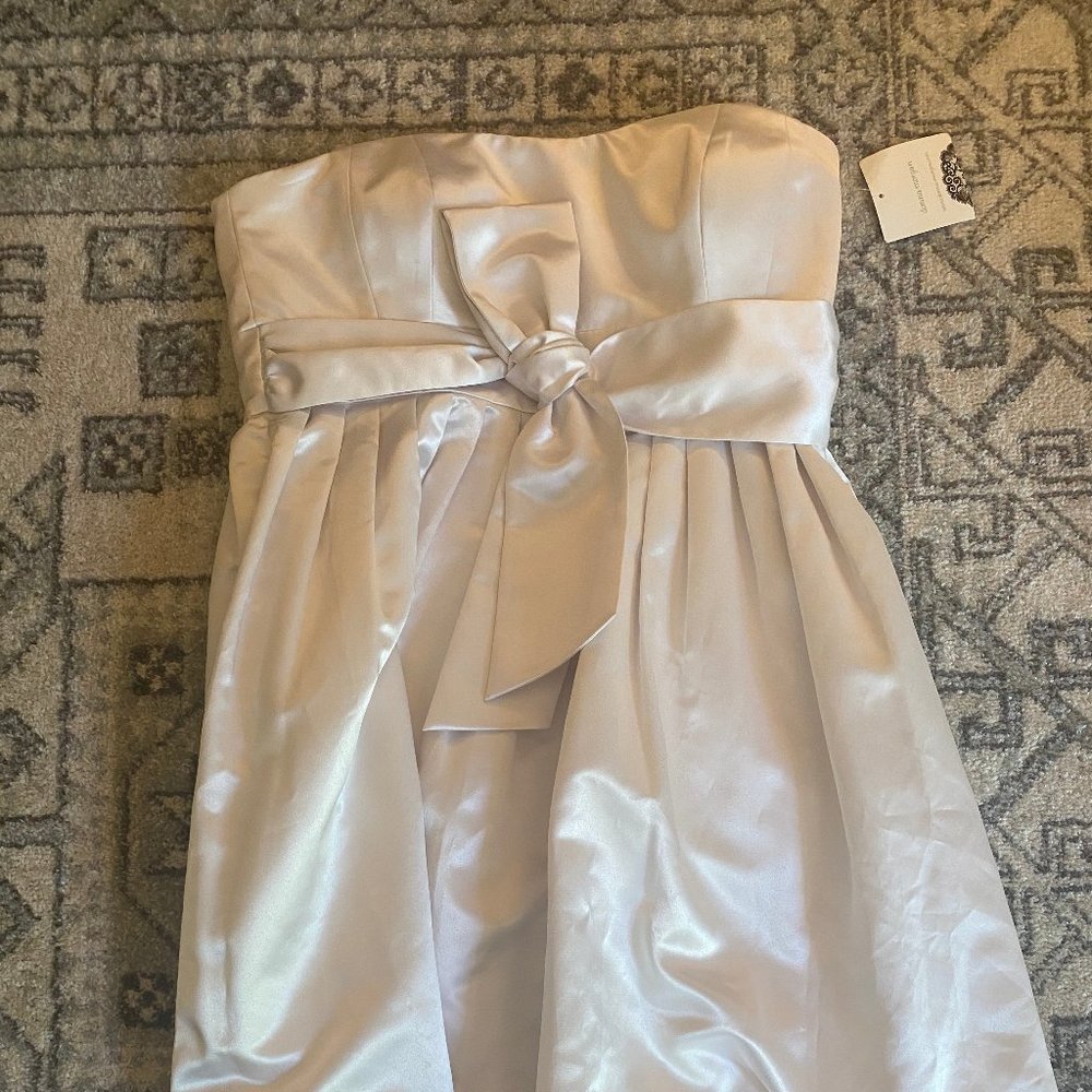 White Donna Morgan Dress